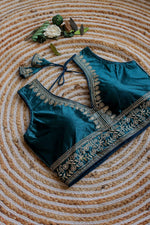 Load image into Gallery viewer, Vanya Chilly Silk Stitched Blouse | Shoppers Trend