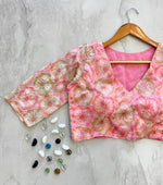 Load image into Gallery viewer, Krisha Bridal Organza Stitched Blouse | Shoppers Trend