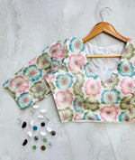 Load image into Gallery viewer, Krisha Bridal Organza Stitched Blouse | Shoppers Trend