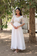 Load image into Gallery viewer, Jenika Faux Blooming Gown | Shoppers Trend