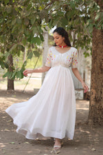 Load image into Gallery viewer, Jenika Faux Blooming Gown | Shoppers Trend