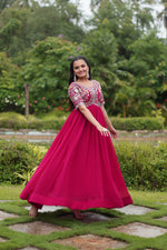 Load image into Gallery viewer, Jenika Faux Blooming Gown | Shoppers Trend