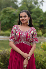 Load image into Gallery viewer, Jenika Faux Blooming Gown | Shoppers Trend