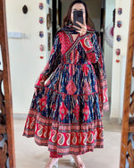 Load image into Gallery viewer, Jasmin Pure Cotton Anarkali | Shoppers Trend