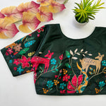 Load image into Gallery viewer, Aayushi Pure Silk Stitched Blouse | Shoppers Trend