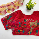 Load image into Gallery viewer, Aayushi Pure Silk Stitched Blouse | Shoppers Trend