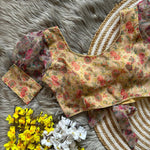 Load image into Gallery viewer, Devika Kazak Organza Stitched Blouse | Shoppers Trend