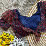 Load image into Gallery viewer, Devika Kazak Organza Stitched Blouse | Shoppers Trend