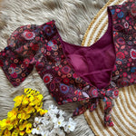 Load image into Gallery viewer, Devika Kazak Organza Stitched Blouse | Shoppers Trend