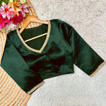 Load image into Gallery viewer, Dhruvi Navtran Silk Stitched Blouse | Shoppers Trend
