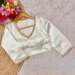 Load image into Gallery viewer, Dhruvi Navtran Silk Stitched Blouse | Shoppers Trend