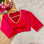 Load image into Gallery viewer, Dhruvi Navtran Silk Stitched Blouse | Shoppers Trend