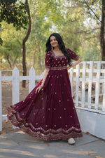 Load image into Gallery viewer, Falguni Faux Blooming Gown | Shoppers Trend