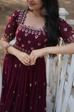 Load image into Gallery viewer, Falguni Faux Blooming Gown | Shoppers Trend