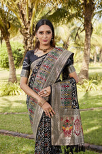 Load image into Gallery viewer, Yashoda Pure Gharchola Bandhej Silk Saree | Shoppers Trend