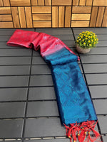 Load image into Gallery viewer, Aasha Kubera Pattu Softy Silk Saree | Shoppers Trend