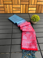 Load image into Gallery viewer, Aasha Kubera Pattu Softy Silk Saree | Shoppers Trend