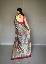 Load image into Gallery viewer, Geetha Soft Silk Saree | Shoppers Trend