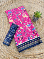 Load image into Gallery viewer, Shanvi Soft Crakel viscose Saree | Shoppers Trend