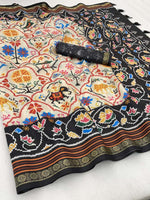 Load image into Gallery viewer, Shanvi Soft Crakel viscose Saree | Shoppers Trend