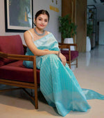 Load image into Gallery viewer, Reshma Lichi Silk Saree | Shoppers Trend