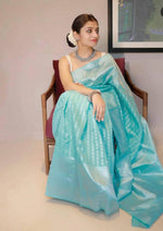 Load image into Gallery viewer, Reshma Lichi Silk Saree | Shoppers Trend