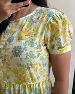 Load image into Gallery viewer, Esha Muslin Lime Green Dress | Shoppers Trend