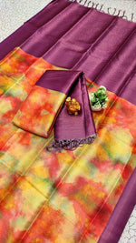 Load image into Gallery viewer, Lakshmi Soft Silk Saree | Shoppers Trend