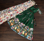 Load image into Gallery viewer, Vaishali Dola Silk Dhavani Set | Langa Voni | Shoppers Trend