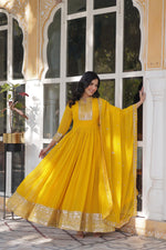 Load image into Gallery viewer, Maya Faux Blooming Georgette Anarkali | Shoppers Trend