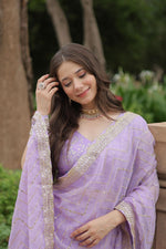 Load image into Gallery viewer, Dhevani Pure Dyable Viscose Jacquard Dhavani Set / Half Saree / Langa voni | Shoppers Trend