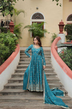 Load image into Gallery viewer, Tina Chinon Anarkali | Shoppers Trend
