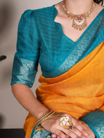 Load image into Gallery viewer, Dipali Tussar Checks Saree | Shoppers Trend