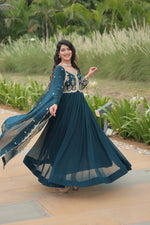 Load image into Gallery viewer, Seema Faux Blooming Anarkali | Shoppers Trend