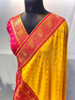 Load image into Gallery viewer, Anjali Pure Soft Paithani Silk Saree | Shoppers Trend