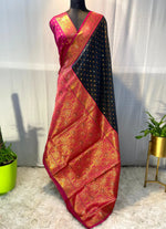 Load image into Gallery viewer, Anjali Pure Soft Paithani Silk Saree | Shoppers Trend