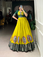 Load image into Gallery viewer, Janvi Dola Silk Gown | Shoppers Trend