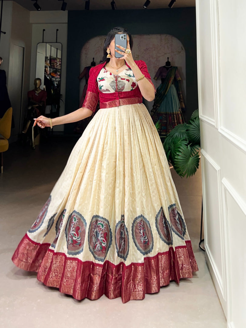 Janvi Dola Silk Gown | Shoppers Trend