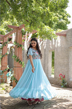 Load image into Gallery viewer, Tulasi Faux Georgette Gown | Shoppers Trend