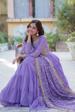 Load image into Gallery viewer, Riyanshika Star Georgette Anarkali | Shoppers Trend