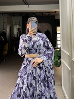 Load image into Gallery viewer, Enna Tabby Silk Dhavani Set | Half-Saree | Shoppers Trend