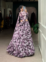 Load image into Gallery viewer, Enna Tabby Silk Dhavani Set | Half-Saree | Shoppers Trend