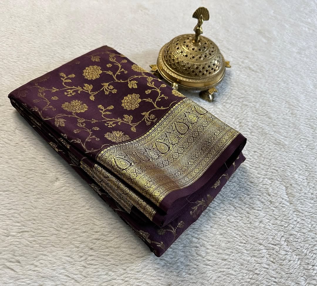 Devanshi Pure Mysore Silk Saree | Shoppers Trend