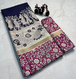 Load image into Gallery viewer, Nimisha Mul Mul Cotton Saree | Shoppers Trend