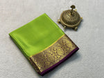 Load image into Gallery viewer, Kemi Pure Semi Crepe Mysore Silk Saree | Shoppers Trend