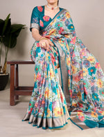 Load image into Gallery viewer, Aarti Tussar Silk Saree | Shoppers Trend
