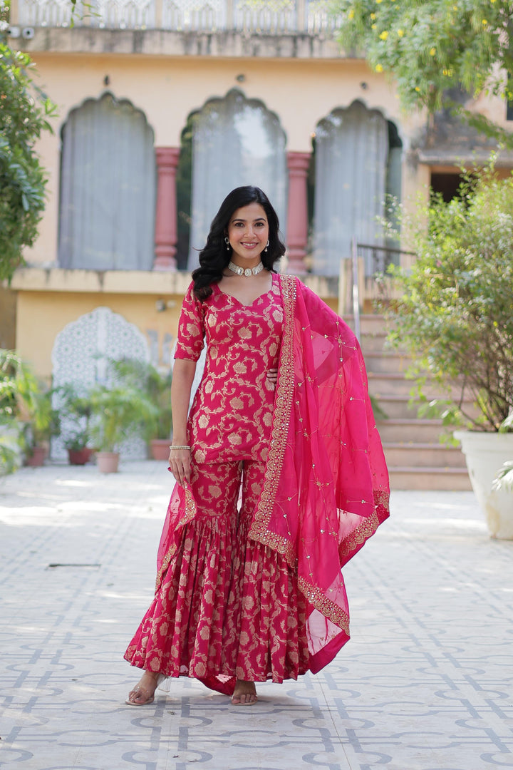 Lata Viscose Georgette Kurti | Shoppers Trend