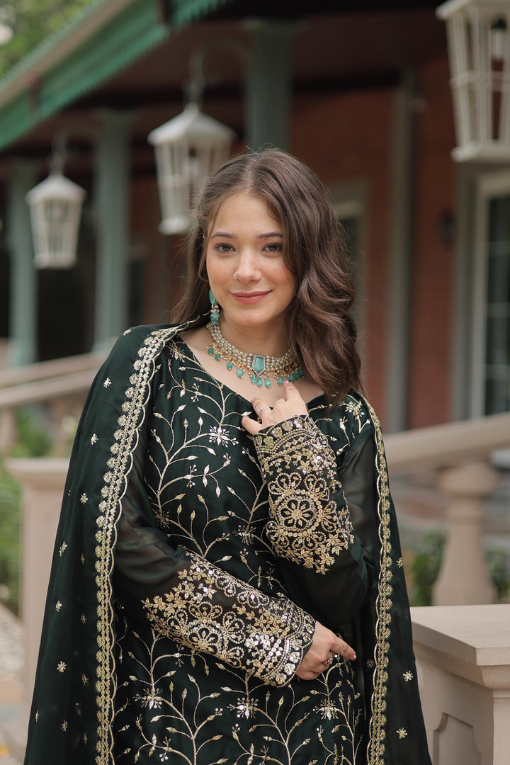 Ziya Rangoli Silk Kurti | Shoppers Trend