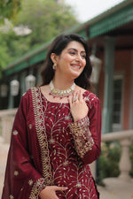 Load image into Gallery viewer, Ziya Rangoli Silk Kurti | Shoppers Trend