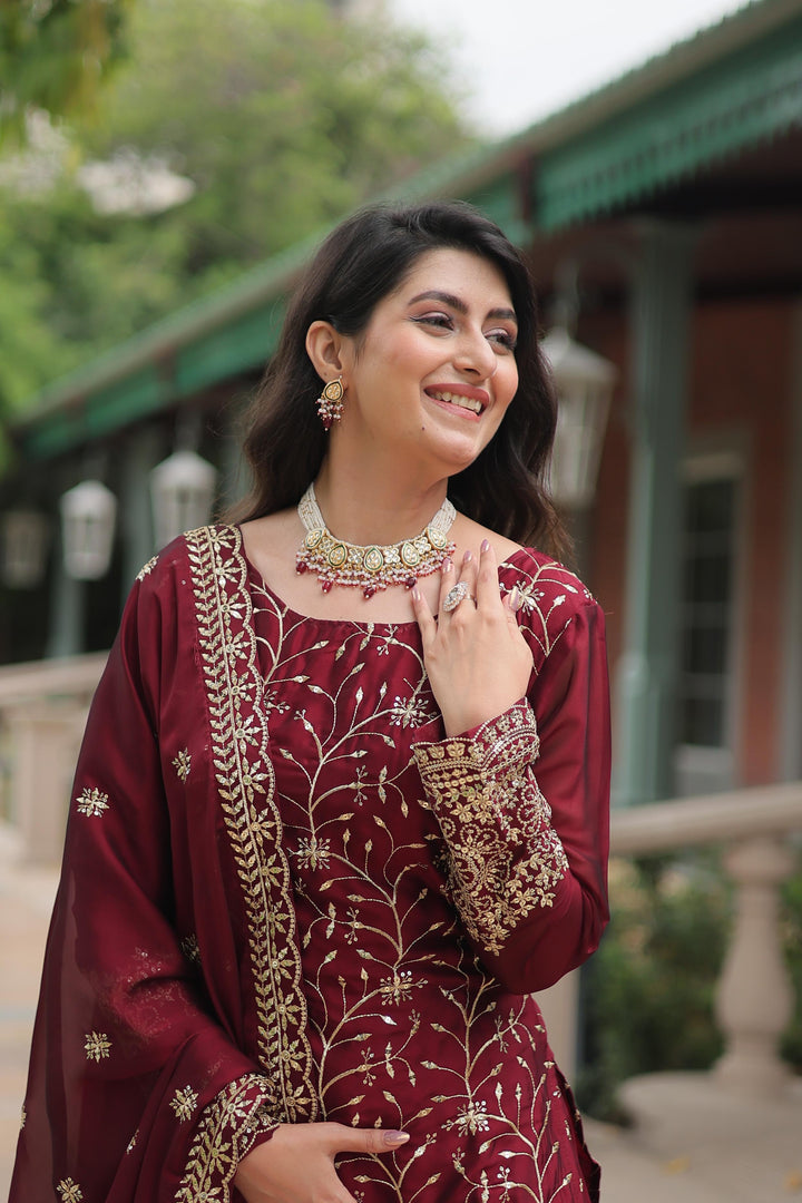Ziya Rangoli Silk Kurti | Shoppers Trend